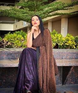 เสื้อผ้าพื้นเมืองเสื้อผ้าสำหรับวัยรุ่นเสื้อผ้าไหมสีม่วง - Product Image 4