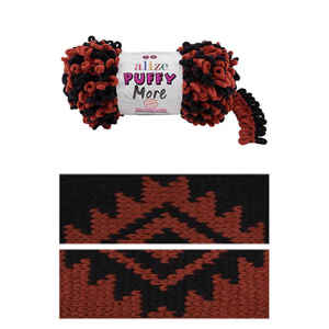 Alize Puffy More 6262 Premium <b>Fancy</b> <b>Yarn</b> - Product Image 1