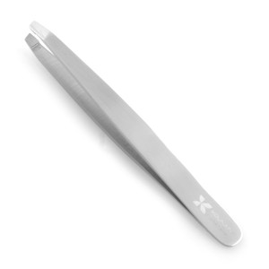 Pinzas para Cejas Inclinadas Kounain, Acero Inoxidable, Duraderas, Reutilizables, Modernas, Recubrimiento de Plasma Multicolor, Colores Personalizables, Empaquetado - Product Image 2