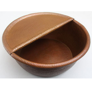 Cuencos de spa de cobre acabado martillado Premium de exportación al por mayor indio a la venta a los mejores precios - Product Image 5