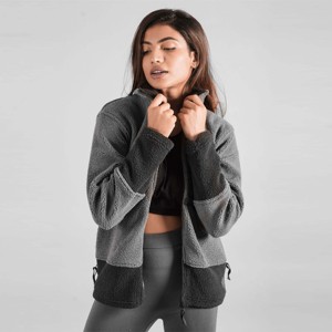 Chaqueta polar Sherpa de peso pesado: perfecta para el invierno, proporciona la máxima calidez y comodidad para actividades al aire libre - Product Image 3