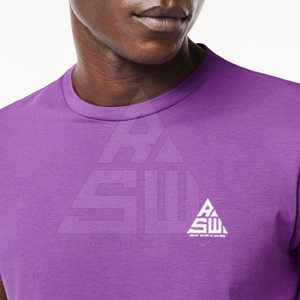 T-shirt confortable, écologique, respirant en polyester/coton pour hommes - Design personnalisable, prix de gros, nouvelle arrivée - Product Image 2