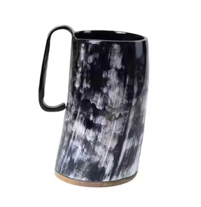 Taza de cuerno Viking Tazas para beber Cerveza Beber Cuerno Taza Multiusos Usagel by Crescent Crafts - Product Image 1