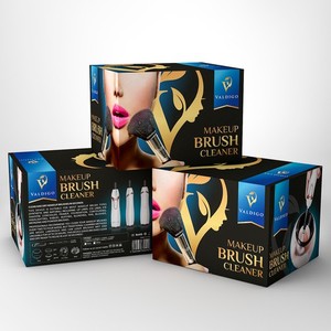 Boîte d'emballage de papier pliable de thé noir 50g imprimée personnalisée pour cosmétique hydratant crème pour le visage avec design coloré - Product Image 4
