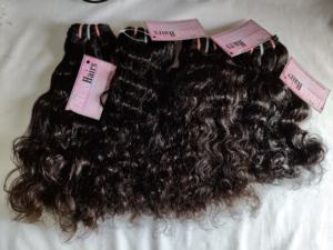 Trama de pelo rizado crudo indio de alta calidad 2024 extensiones de cabello humano crudo 100% precio al por mayor Dropship - Product Image 3