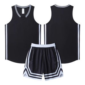 Maillots de basket-ball personnalisés par sublimation à la vente chaude, ensembles pour hommes, équipe, été, respirant, maille, séchage rapide, shorts - Product Image 2