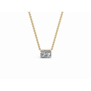Elegante Colgante de Diamante Solitario Cultivado en Laboratorio Arsinoe Radiant de 0.500 Ct, Oro de 9, 14 y 18 Quilates, Joyería Fina al por Mayor, Exportación OEM - Product Image 4