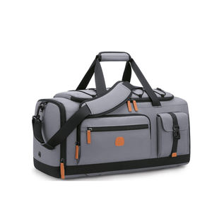 Sac polochon de sport avec logo personnalisé de haute qualité Fournisseur direct d'usine Sac étanche en nylon simple pour le voyage et la salle de sport - Product Image 1