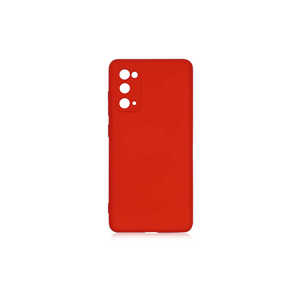 Funda Protectora de Silicona Líquida Premium Lansman para Samsung Galaxy S20 FE Roja - Elegante Funda para Teléfono Móvil XR 7 Plus Promax 14 - Product Image 1