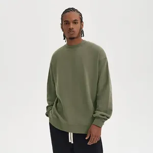 Haute qualité plaine épais pull hommes sweat-shirts Logo personnalisé sweat-shirt décontracté Streetwear confortable mode mencustom - Product Image 5
