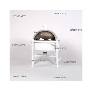 Plat de service alimentaire en fer et acier inoxydable, taille personnalisée, forme ronde, plat de service alimentaire pour la vente la plus importante - Product Image 1