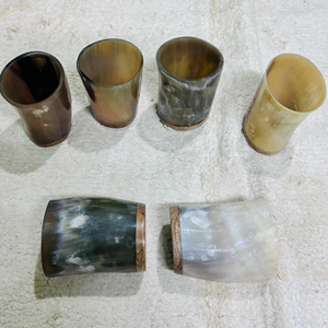 แก้ว100% คลาสสิกกันรั่วขนาด3 "แก้วทรงแตรทำจากธรรมชาติแก้วช็อตความจุ70มล. - Product Image 2