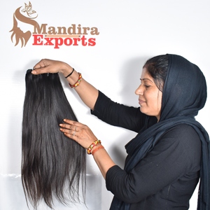 Fournisseur de gros de cheveux bruts vietnamiens vierges non traités, cheveux vierges naturels, soyeux et raides, paquets de cheveux humains à double tirage - Product Image 5