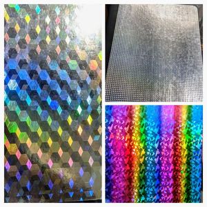 Películas de Difracción Holográfica Multidimensionales (Película de Poliéster) de Forma Rectangular para Etiquetas de Embalaje Premium Holograma - Product Image 3