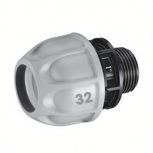 Claber RAINJET 90271 Tuyau en polyéthylène (1 pouce) avec raccords filetés pour système d'irrigation de jardin - Product Image 2