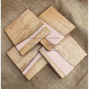 Unique Handcraft Best <b>Coasters</b> <b>for</b> <b>Drinks</b> Wood Best <b>Coasters</b> Eco-friendly <b>Drink</b> Best <b>Coasters</b> <b>for</b> Glass & Candles - Product Image 3