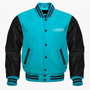 2025 Unisex Men's Polyester/Cotton Letterman Varsity <b>Jacket</b> College Stand <b>Patches</b> New Wholesale Bomber Baseball Outdoor Front - Product Image 1