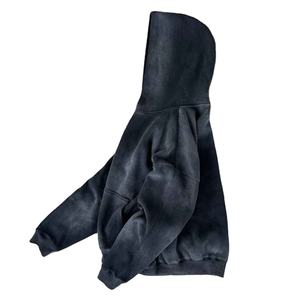 Sweats à capuche personnalisés 2025 pour hommes – Collection Hiver – Coton mélangé, teint uni, respirant, séchage rapide, avec poches - Product Image 1