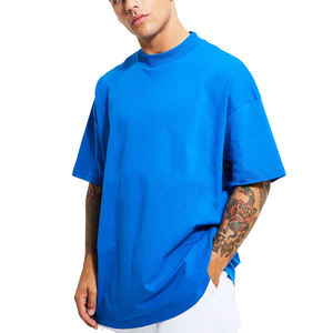 Camiseta extragrande de algodón 100% para hombre de alta calidad con impresión Digital ajuste holgado mejor Material bajo MOQ - Product Image 1