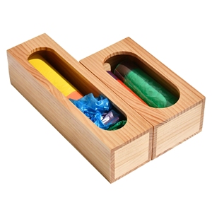 Organizador de Bolsas Ziploc de Bambú para Cajón de Cocina - Product Image 4