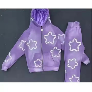 Nouvel arrivage de Baggy de Survêtement Homme Style de Rue Personnalisé avec Fermeture Éclair et Capuche pour Imprimé Bouffant de Survêtement Personnalisé Style de Rue Baggy Homme - Product Image 5