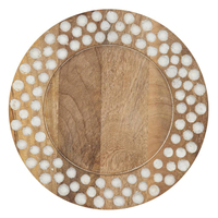 Assiettes rondes pour la cuisine, affichant des assiettes décoratives pour la maison, plats de service et assiettes de réglage à bon prix