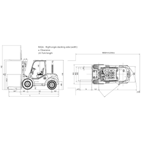 Montacargas Diésel Heli CPCD30 de 3 Toneladas 4WD, Nuevo, Transmisión Manual, Exw China - Product Image 4