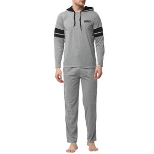 ชุดวอร์มผู้ชายทรงสลิมฟิตแฟชั่นล่าสุดปี 2026 / ชุดวอร์มผู้ชายคุณภาพสูง 100% สำหรับชุดกีฬา บริการ OEM แบบกำหนดเอง - Product Image 1