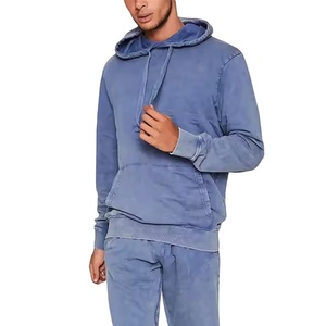 Hot Spring Vintage Acid Wash Hoodies Hombres Mujeres Manga larga Logotipo personalizable Moda Suave Cómodo Tendencia sudaderas con capucha - Product Image 1