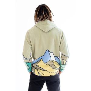 เสื้อฮู้ดผ้าโพลีเอสเตอร์/ ผ้าฝ้ายระบายอากาศได้ดีกันลมแห้งเร็วพิมพ์ลายสีพื้นสำหรับฤดูหนาวของผู้ชายผู้หญิง - Product Image 6