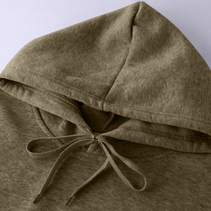 Personnalisé 3D imprimé Tie Dye solide motif pull hauts femmes décontracté à capuche à manches longues avec cordon de serrage tricoté automne porter - Product Image 4