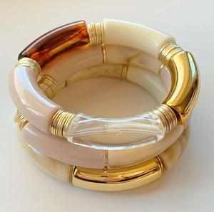 Brazaletes de Metal Pulido Personalizables, Chapados en Oro, Modernos y Tradicionales, Hechos a Mano en India, de Latón de Primera Calidad - Product Image 6