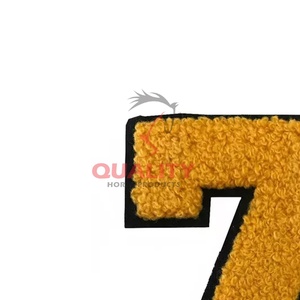 High Quality Custom 3D <b>Embroidery</b> Branded Chenille Patches With Your Logo Chenille <b>Embroidery</b> Patches for Clothing Use OEM - Product Image 6