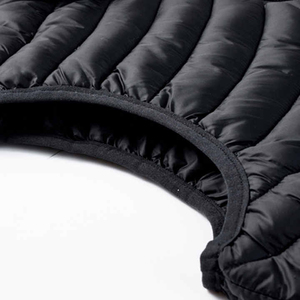 Gilet léger en peluche avec logo personnalisé pour hommes Gilet respirant à col montant rembourré en duvet pour l'hiver offrant un service OEM - Product Image 3