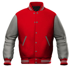 Blouson de baseball à col montant formel brodé de haute qualité unisexe avec personnalisation et service OEM - Product Image 1