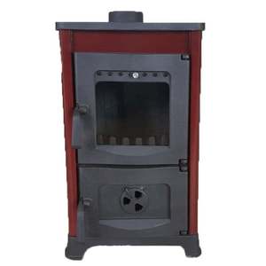 Estufa Turbo DORELLO MANGAL 9008, Estufa Independiente de Ladrillo para Leña/Granos, Uso en Interiores y Exteriores, Instalación Sencilla - Product Image 2