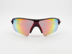 Sports RV Coating Sunglasses % UV Protection Red Lens and Comfortable <b>Nose</b> Pad for Outdoor Activities - Product Image 2