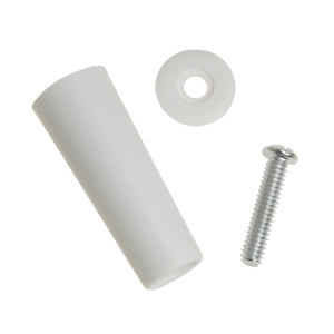 Fermo per Tapparelle con Vite, 60 mm, Bianco - Product Image 3