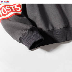 Nuevo último diseño Puff impresión sudaderas precio bajo 2025 nuevo estilo mejor Color sólido básico algodón mezclado Puff impresión sudaderas con capucha - Product Image 6