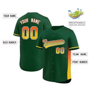 Camisa de béisbol de sublimación Fabricación superior Camisa personalizada de alta calidad Ropa de calle Nuevo último uniforme de béisbol personalizado - Product Image 2