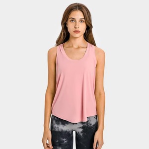 Camiseta sin mangas de la mejor calidad personalizada al por mayor para mujer, ropa deportiva informal de alta calidad, ropa deportiva transpirable de talla grande - Product Image 1