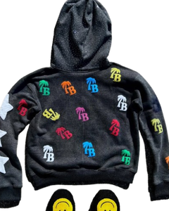 Échantillon Offre Spéciale Sweat à capuche imprimé bouffant Logo personnalisé Sweat-shirt et sweat à capuche Fabricant 380GSM Sweat à capuche imprimé bouffant pour homme et dame - Product Image 1