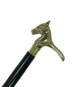 Bastón Premium de lujo con diseño personalizado y aspecto moderno con mango de fundición de latón plateado elegante para uso de seguimiento al aire libre - Product Image 2