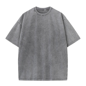 เสื้อยืดสำหรับผู้ชายเสื้อยืดพิมพ์ลายน้ำหนักมากงานตามสั่ง - Product Image 5
