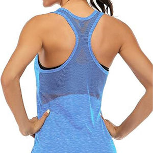 Pas cher Prix Femme Débardeurs Respirant Lâche Casual Taille Personnalisée Couleur Unie Femmes Haute Qualité Fibre De Coton Plus La Taille - Product Image 2