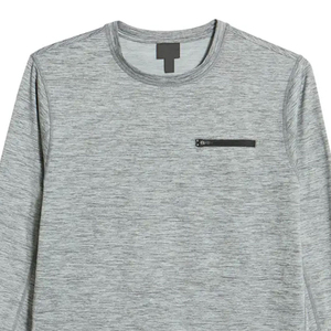 Camiseta de manga larga para hombre hecha a medida, camiseta ajustada, nueva llegada, Camiseta cómoda y transpirable para servicio OEM ODM para hombre - Product Image 6