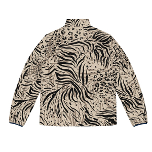 Chaqueta de invierno con cuello levantado, chaqueta acolchada transpirable impermeable con estilo, chaqueta acolchada sublimada duradera para adultos - Product Image 3