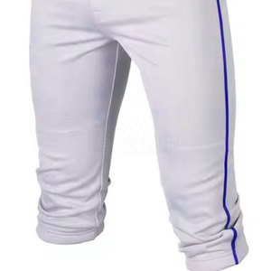 Nuevo diseño de alta calidad de secado rápido pantalón de béisbol para la venta en línea al por mayor precio barato transpirable pantalón de béisbol - Product Image 5