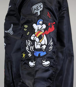 New Custom Varisty <b>Jacket</b> Embroidery Logo Leather Sleeves Wool Letterman Varsity <b>Jacket</b> <b>Men</b> <b>Baseball</b> <b>Jacket</b> - Product Image 4