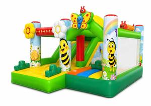 Most Popular High Quality 4x4m Inflatable Bounce House Slide <b>Ball</b> <b>Pit</b> Combo Plastic Material Custom Color Logo Outdoor Use - Product Image 3